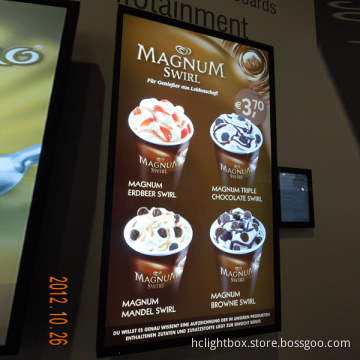 Restaurant Menu Board Design and Restaurant Illuminated Menu Board for Restaurant Light Board